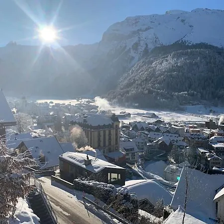 Sunny Design Chalet In Engelberg With Spectacular View On Mount Titlis Exterior photo