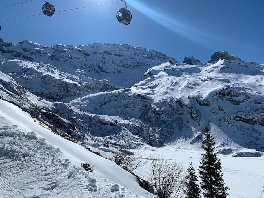 Sunny Design In With Spectacular View On Mount Titlis Chalet *