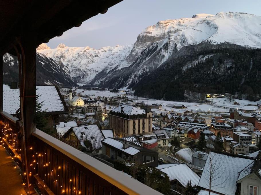 Chalet Sunny Design In With Spectacular View On Mount Titlis *