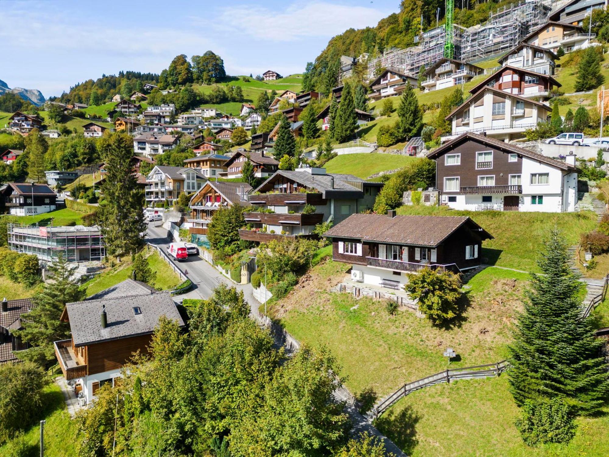 Chalet Sunny Design In With Spectacular View On Mount Titlis *